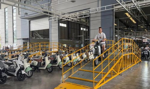 第8萬(wàn)輛銅梁產(chǎn)愛瑪電動(dòng)車正式下線